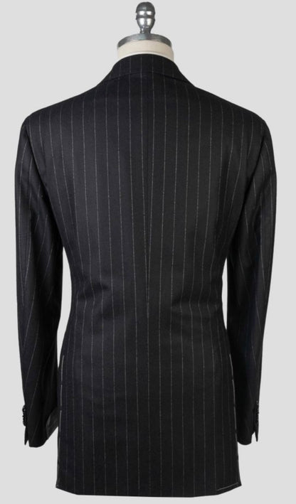 DNC BLACK WOOL CASHMERE SUIT