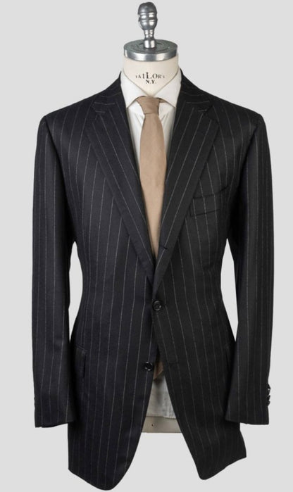 DNC BLACK WOOL CASHMERE SUIT