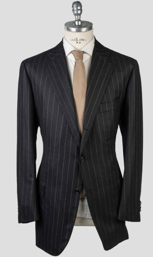 DNC BLACK WOOL CASHMERE SUIT