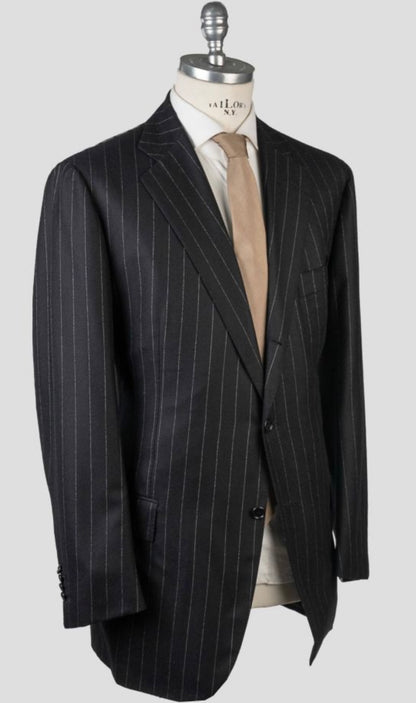 DNC BLACK WOOL CASHMERE SUIT